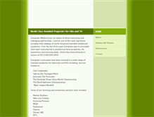 Tablet Screenshot of evergreenmediagroup.com